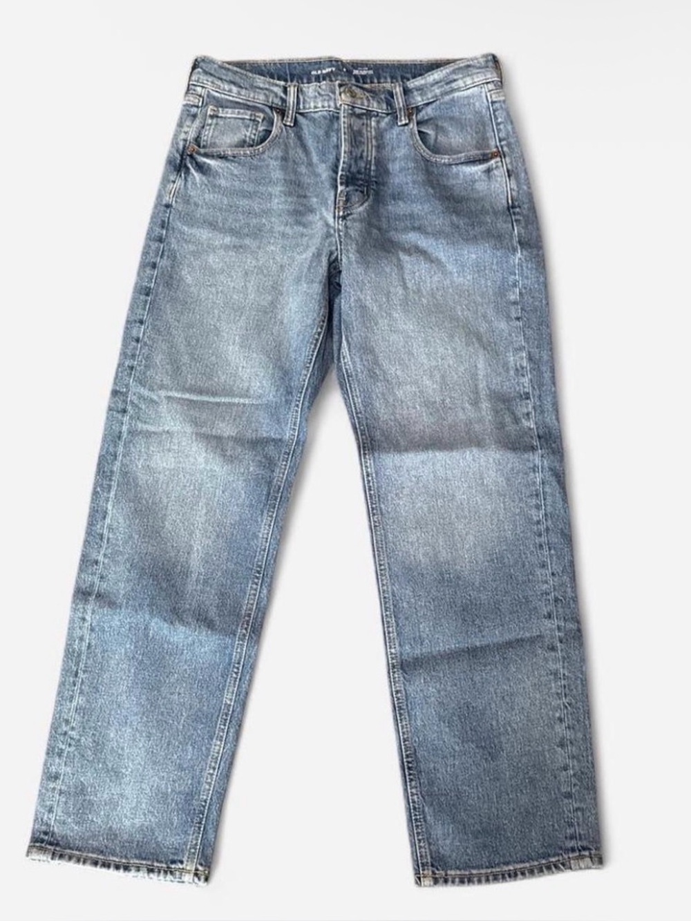 Old Navy slouchy straight leg jeans